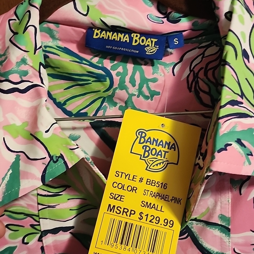 🎊SALE🎊 Banana Boat UPF 50+ Women's Sun Dress with Pockets & UV Protection, NWT - Picture 3 of 5